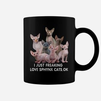 Sphynx Cat Lovers Sphinx Hairless Cat Mothers Day Funny Coffee Mug | Crazezy