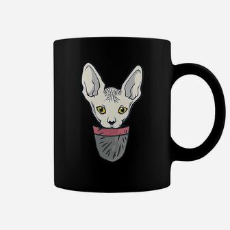 Sphynx Cat Pocket Kitty Themed Gifts Pet Kitten Animal Lover Coffee Mug | Crazezy AU