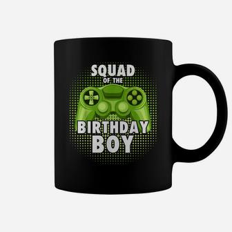 Squad Of The Gamer Boy Matching Video Game Birthday Coffee Mug | Crazezy DE