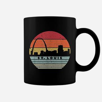 St Louis Souvenir Skyline Coffee Mug | Crazezy AU