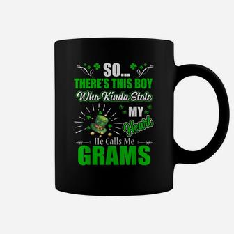 St Patrick Day Who Kinda Stole My Heart Calls Me Grams Coffee Mug | Crazezy AU