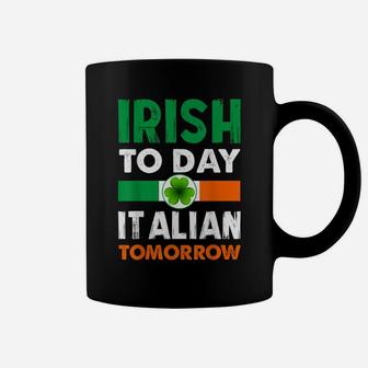 St Patrick Was Italian StPatrick's Day Gift Coffee Mug | Crazezy