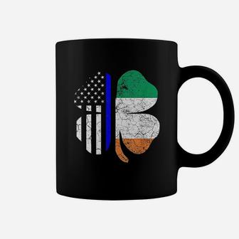 St Patricks Day American Irish Flag Coffee Mug | Crazezy