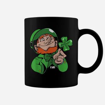 St Patricks Day Clover Saint Patrick Lucky Irish Pattys Gift Coffee Mug | Crazezy UK