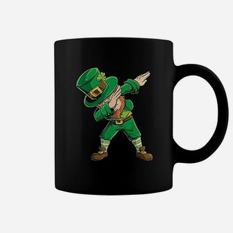 St Patricks Day Dabbing Leprechaun Boys Kids Men Gifts Dab Coffee Mug - Thegiftio UK