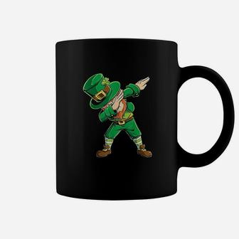 St Patricks Day Dabbing Leprechaun Boys Kids Men Gifts Dab Coffee Mug - Thegiftio UK