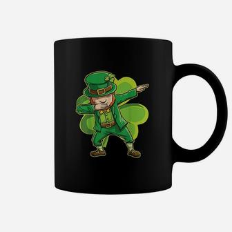 St Patricks Day Dabbing Leprechaun Coffee Mug - Thegiftio UK