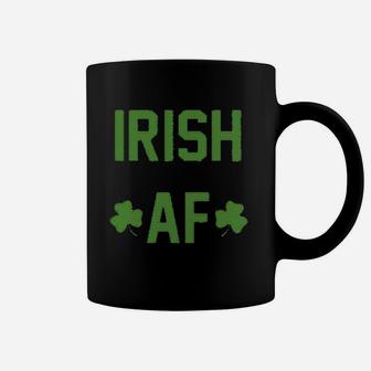 St Patricks Day Funny Green Shamrock Irish Coffee Mug | Crazezy DE