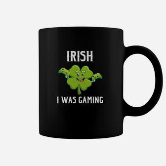 St Patricks Day Game Controller Irish I Was Gaming Coffee Mug - Monsterry UK