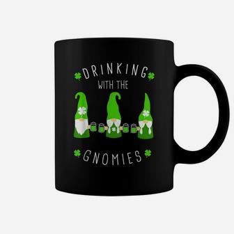 St Patricks Day Gnome And Green Beer Design Irish Parties Coffee Mug | Crazezy