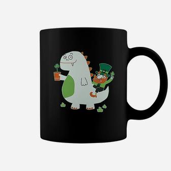 St Patricks Day Leprechaun Dragon Clover Coffee Mug - Thegiftio UK
