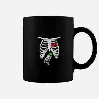 St Patricks Day Pregnancy Announcement Coffee Mug - Monsterry DE