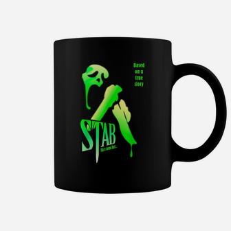 Stab Scream Ghost Green Movies Scary Sweatshirt Coffee Mug | Crazezy