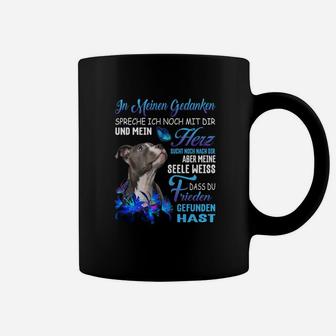 Staffordshire Bull Terrier Dass Du Frieden Gefunden Hast Tassen - Seseable