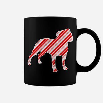 Staffordshire Pit Bull Terrier Peppermint Bark Christmas Dog Coffee Mug | Crazezy AU