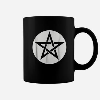 Star White And Black Coffee Mug | Crazezy CA