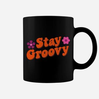 Stay Groovy Hippie Retro Style Coffee Mug | Crazezy UK