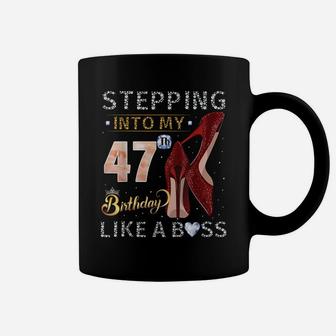 Stepping Into My 47Th Birthday Like A Boss Since 1974 Coffee Mug | Crazezy CA