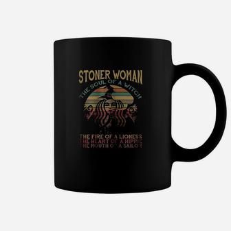 Stoner Woman Coffee Mug | Crazezy