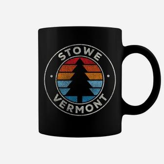 Stowe Vermont Vt Vintage Graphic Retro 70S Sweatshirt Coffee Mug | Crazezy