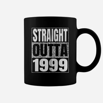 Straight Outta 1999 22Th Birthday Funny 22 Years Old Zip Hoodie Coffee Mug | Crazezy UK