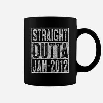 Straight Outta January 2012 8Th Birthday Gift 8 Year Old Coffee Mug | Crazezy AU