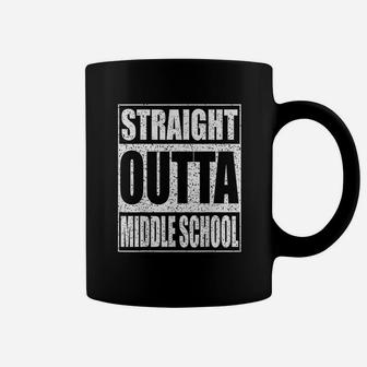 Straight Outta Middle School Coffee Mug - Thegiftio UK
