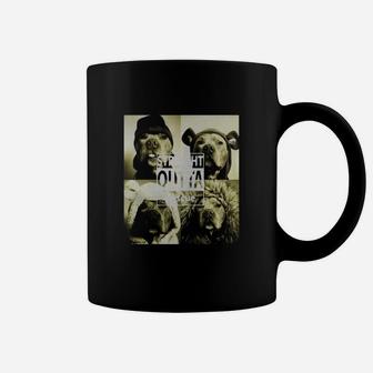 Straight Outta Rescue Pit Bull Shirt Coffee Mug - Thegiftio UK