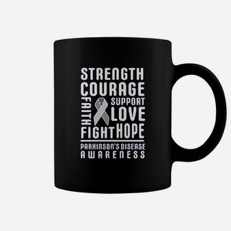 Strength Courage And Support Coffee Mug | Crazezy UK