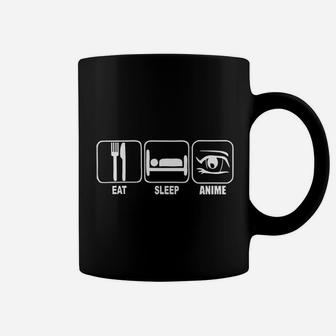Stuff With Attitude Geek Chic Eat Sleep Black Coffee Mug | Crazezy