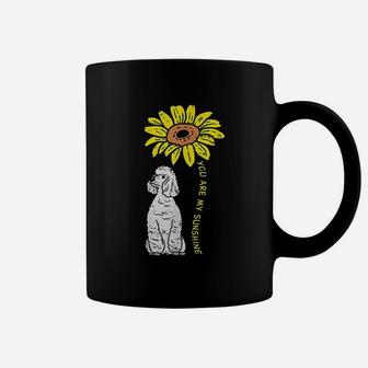 Sunflower Sunshine Poodle Dog Lover Coffee Mug | Crazezy