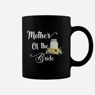 Sunflower Wedding Matching Bridal Party Mother Of Bride Coffee Mug | Crazezy