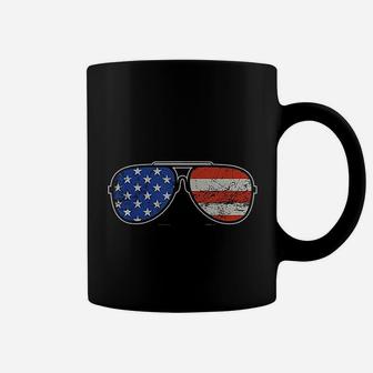 Sunglasses Flag Coffee Mug | Crazezy DE
