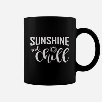 Sunshine And Chill Coffee Mug | Crazezy CA