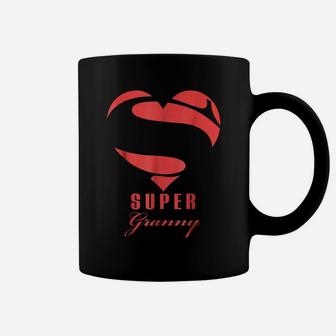 Super Granny Superhero T Shirt Gift Mother Father Day Coffee Mug | Crazezy DE