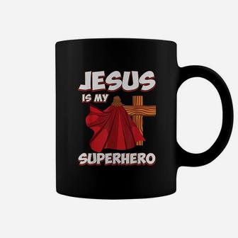 Super Jesus Superhero Coffee Mug | Crazezy CA