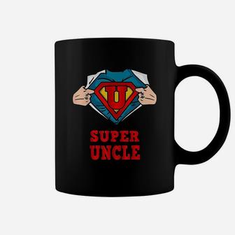 Super Uncle Superhero Great Gift From Niece And Neph Coffee Mug - Thegiftio UK