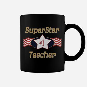 Superstar Number One Teacher - Best Teacher Ever Coffee Mug | Crazezy DE