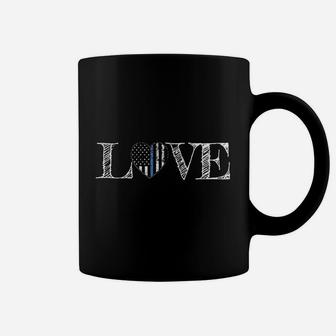 Support Law Enforcement Love Coffee Mug | Crazezy UK