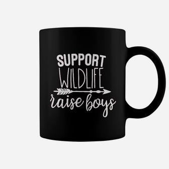 Support Wildlife Raise Boys Coffee Mug | Crazezy
