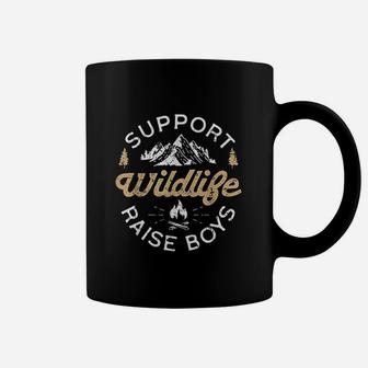 Support Wildlife Raise Boys Coffee Mug | Crazezy