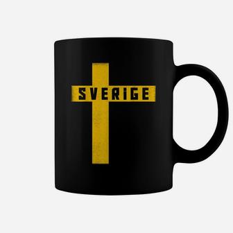 Sweden T-Shirt Swedish Flag Sverige Gift Love Souvenir Coffee Mug | Crazezy UK