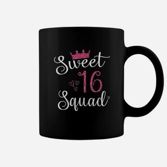 Sweet 16 Squad 16Th Birthday Gift Coffee Mug | Crazezy CA