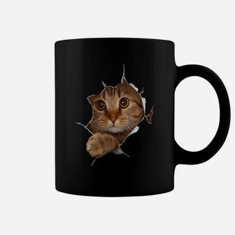 Sweet Kitten Torn Cloth - Funny Cat Lover Cat Owner Cat Lady Coffee Mug | Crazezy DE