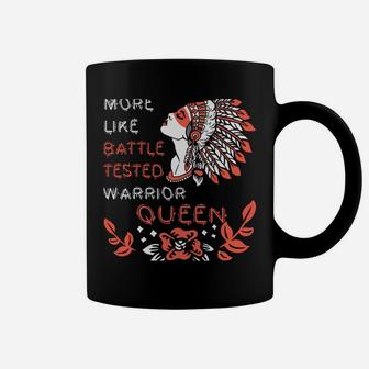 Sweet Old Lady More Like Battle-Tested Warrior Queen Sweatshirt Coffee Mug | Crazezy