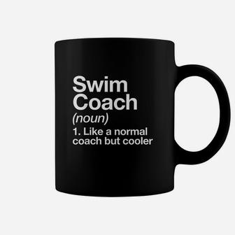 Swim Coach Funny Sports Definition Trainer Instructor School Coffee Mug | Crazezy AU