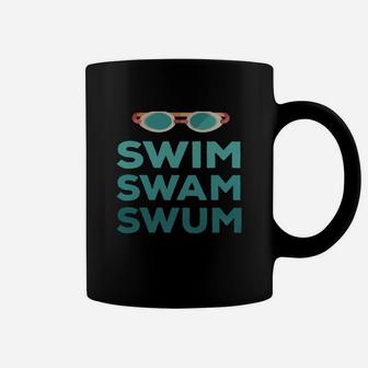 Swim Swam Swum T-shirt Coffee Mug - Thegiftio UK
