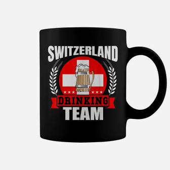 Switzerland Drinking Team Funny Swiss Flag Beer Party Gift Coffee Mug | Crazezy UK