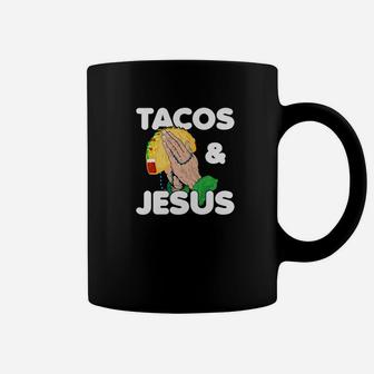 Tacos And Jesus Cute Praying For Tacos Gift Coffee Mug - Thegiftio UK