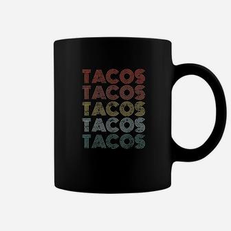Tacos Retro Men Women Taco Vintage Tuesday Mexican Food Coffee Mug | Crazezy